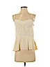 American Eagle Outfitters 100% Polyester Ivory Sleeveless Blouse Size XS - photo 1