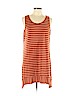 Logo Layers Orange Casual Dress Size L - photo 1