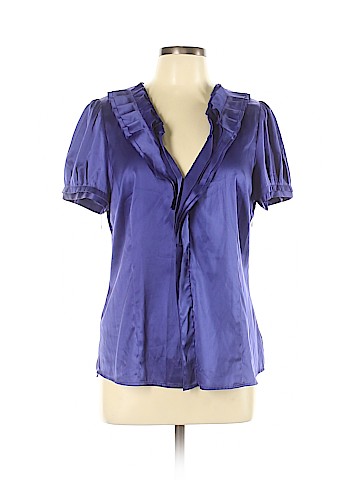 BCBGMAXAZRIA Short Sleeve Blouse (view 1)