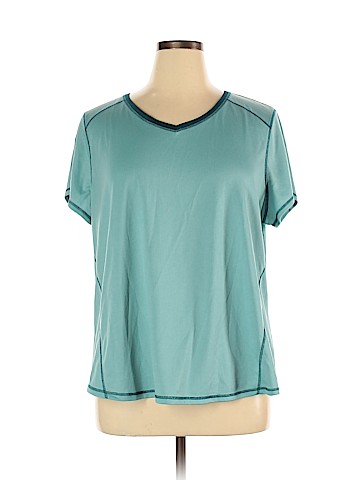 St. John's Bay Short Sleeve Blouse (view 1)