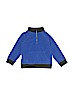 Old Navy 100% Polyester Solid Blue Fleece Jacket Size 3T - photo 1