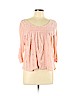 American Eagle Outfitters Pink 3/4 Sleeve Top Size L - photo 1