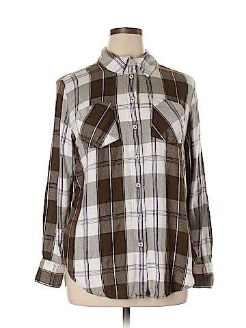 Lane Bryant Long Sleeve Blouse (view 1)