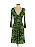 Milly 100% Silk Green Casual Dress Size S - photo 1
