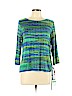 Ruby Rd. Green 3/4 Sleeve Top Size L (petite) - photo 1