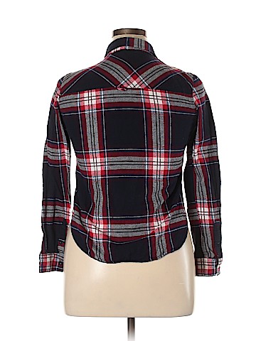 Polly & Esther Long Sleeve Button-Down Shirt (view 2)