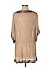 Parker 100% Silk Tan Cocktail Dress Size M - photo 2