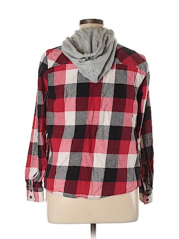 Forever 21 Plus Long Sleeve Button-Down Shirt (view 2)