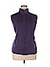 Karen Scott Sport Purple Vest Size 1X - photo 1