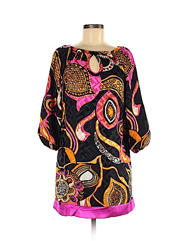 Alice & Trixie 3/4 Sleeve Silk Top (view 1)