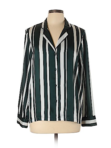 Topshop Long Sleeve Blouse (view 1)
