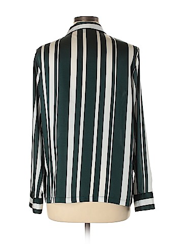 Topshop Long Sleeve Blouse (view 2)