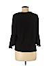 Halogen Black 3/4 Sleeve Top Size M - photo 2