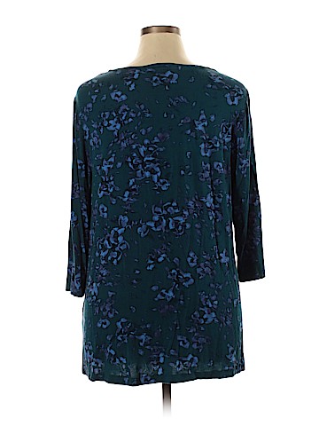 H By Halston 3/4 Sleeve T-Shirt (view 2)