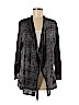 Nic + Zoe 100% Cotton Gray Cardigan Size M (petite) - photo 1