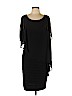 Betsy & Adam Black Cocktail Dress Size 12 - photo 1