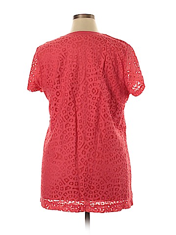 Isaac Mizrahi LIVE! Short Sleeve Blouse (view 2)