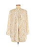 NYDJ 100% Polyester Tan 3/4 Sleeve Blouse Size M - photo 2