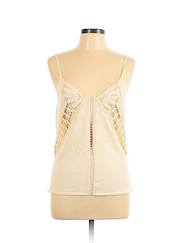 Max Studio Sleeveless Silk Top (view 1)