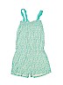 Roxy Girl 100% Cotton Solid Blue Romper Size 6 - photo 2