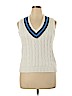 Lauren Active by Ralph Lauren 100% Cotton White Sweater Vest Size XL - photo 1