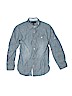 Tommy Hilfiger 100% Cotton Blue Long Sleeve Button-Down Shirt Size 8 - 10 - photo 1