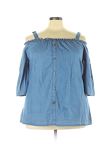 Speed Limit MPH 3/4 Sleeve Blouse (view 1)