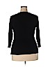 Boden Black 3/4 Sleeve Top Size 18 - photo 2