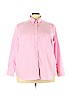Lauren by Ralph Lauren 100% Cotton Pink Long Sleeve Button-Down Shirt Size 3X - photo 1