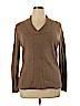 Westbound 100% Cotton Brown Pullover Sweater Size XL - photo 1
