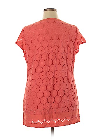 Isaac Mizrahi LIVE! Short Sleeve Blouse (view 2)