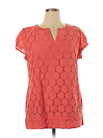 Isaac Mizrahi LIVE! Short Sleeve Blouse (view 1)