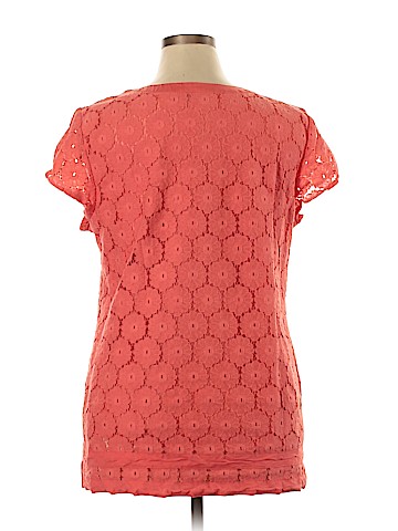 Isaac Mizrahi LIVE! Short Sleeve Blouse (view 2)