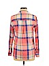 Old Navy 100% Cotton Orange Long Sleeve Button-Down Shirt Size M - photo 2