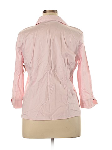 Jaclyn Smith 3/4 Sleeve Button-Down Shirt (view 2)