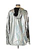 Victoria's Secret Pink 100% Nylon Silver Windbreaker Size Med - Lg - photo 2