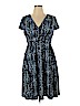 Perceptions Blue Casual Dress Size 14 - photo 1