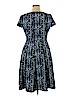 Perceptions Blue Casual Dress Size 14 - photo 2