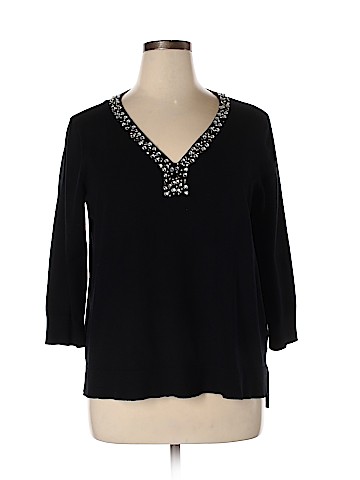 Cable & Gauge 3/4 Sleeve Top (view 1)