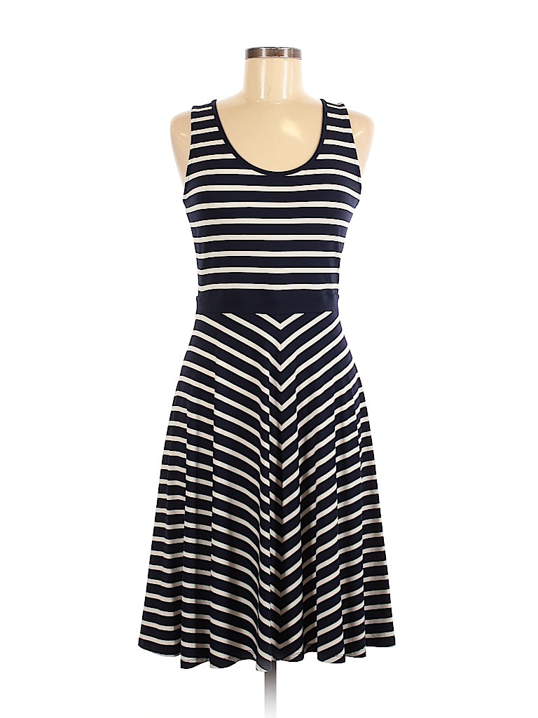 Boden Blue Casual Dress Size 8 - photo 1
