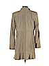 St. John 100% Suede Tan Leather Jacket Size 2 - photo 2