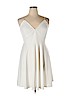 Meaneor White Casual Dress Size XL - photo 1
