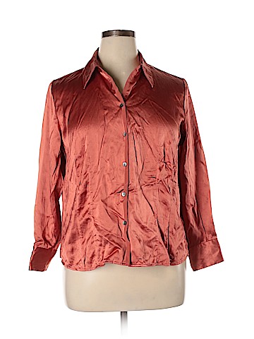 Talbots Long Sleeve Silk Top (view 1)