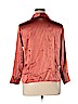 Talbots 100% Silk Red Long Sleeve Silk Top Size 16 - photo 2