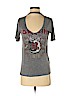 Charlotte Russe Gray Short Sleeve Top Size S - photo 1