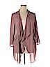 Fashion Nova 100% Polyester Purple Cardigan Size 1X - photo 1