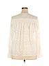 maette Ivory Long Sleeve Blouse Size XXL - photo 2
