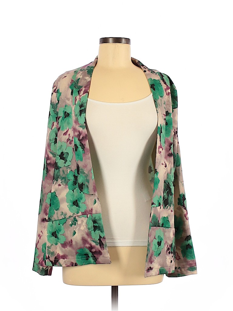 Cullen 100% Polyester Green Blazer Size M - photo 1