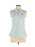 Adidas Blue Sleeveless Polo Size M - photo 1
