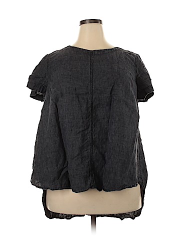 Eileen Fisher Short Sleeve Blouse (view 1)
